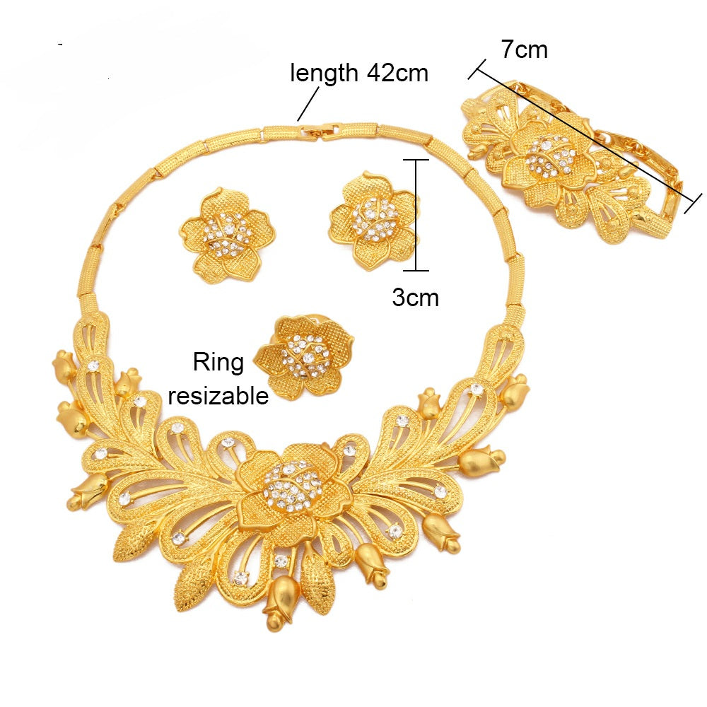 Gold Jewelry Set