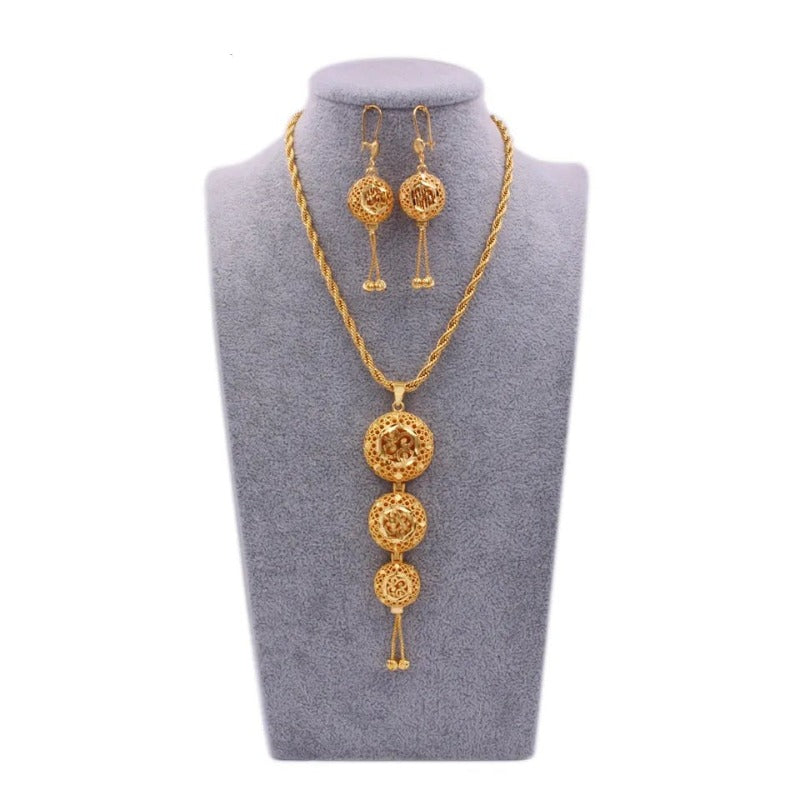 Gold Jewelry Set
