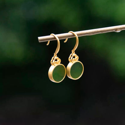 Jade Earrings, Dangle & Drop Earrings