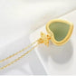 Natural Jade Necklace, Hetian Jade Necklace