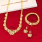 Gold Jewelry Set, Butterfly Jewelry