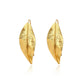 Leaf Earrings, Gold Earrings