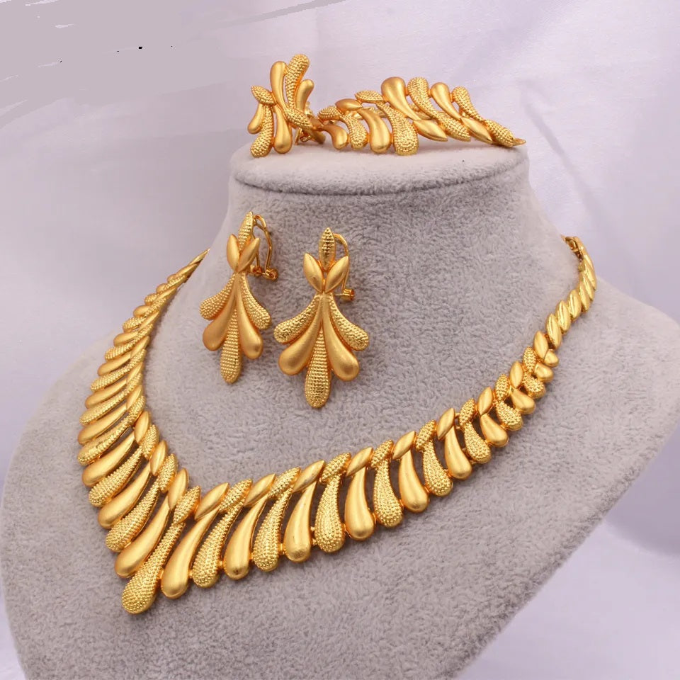 African Bridal Jewelry Set