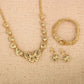Gold Jewelry Set, Butterfly Jewelry