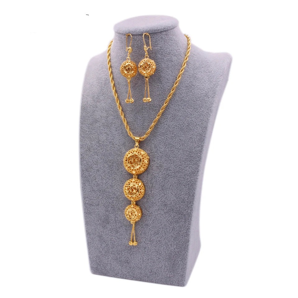 Gold Jewelry Set