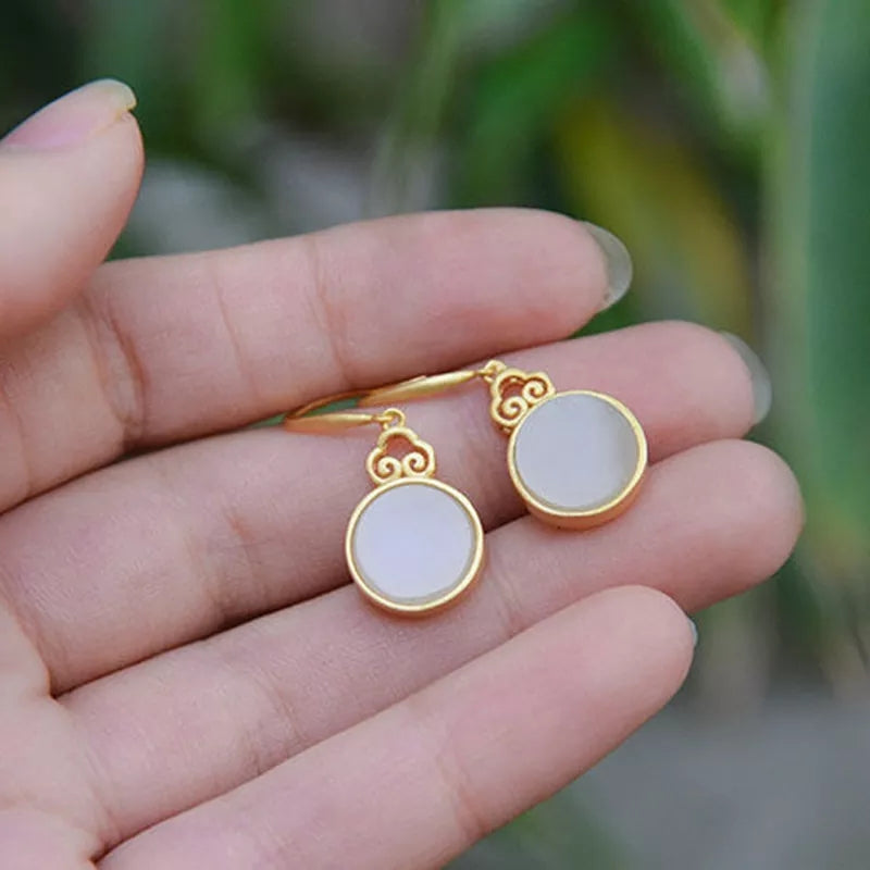 Jade Earrings, Dangle & Drop Earrings