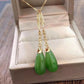 Genuine Jade Earrings, Dangle & Drop Earrings
