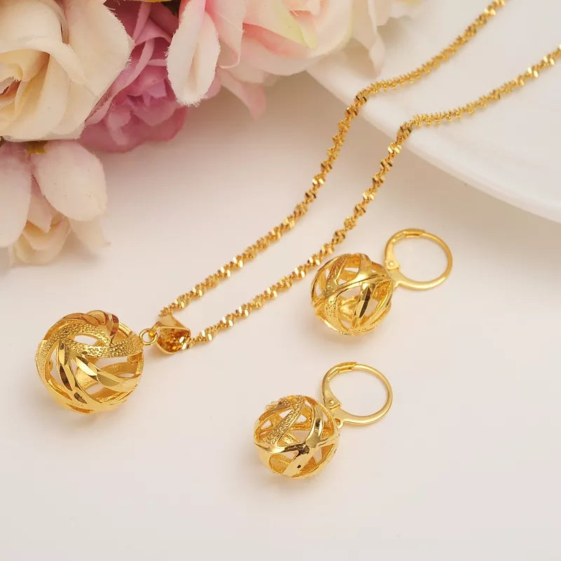 Gold Jewelry Set for Women