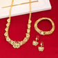 Gold Jewelry Set, Butterfly Jewelry