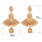 Gold earrings, Jhumkas Earrings