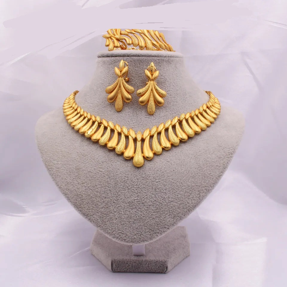 African Bridal Jewelry Set