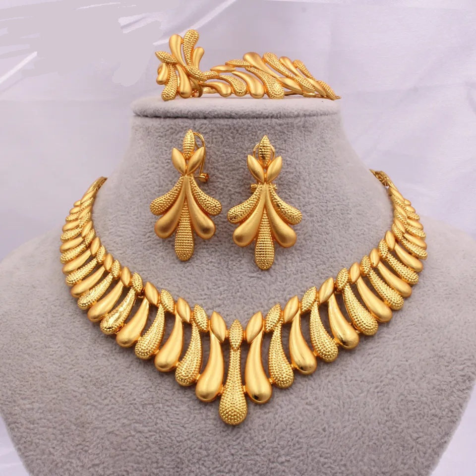 African Bridal Jewelry Set