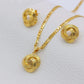 Gold Jewelry Set