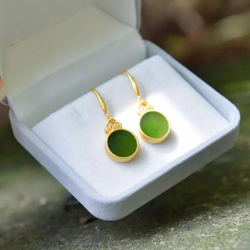Jade Earrings, Dangle & Drop Earrings