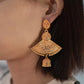 Gold earrings, Jhumkas Earrings
