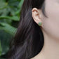 Natural Jade Earrings, Hetian Jade Earrings