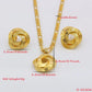 Gold Jewelry Set