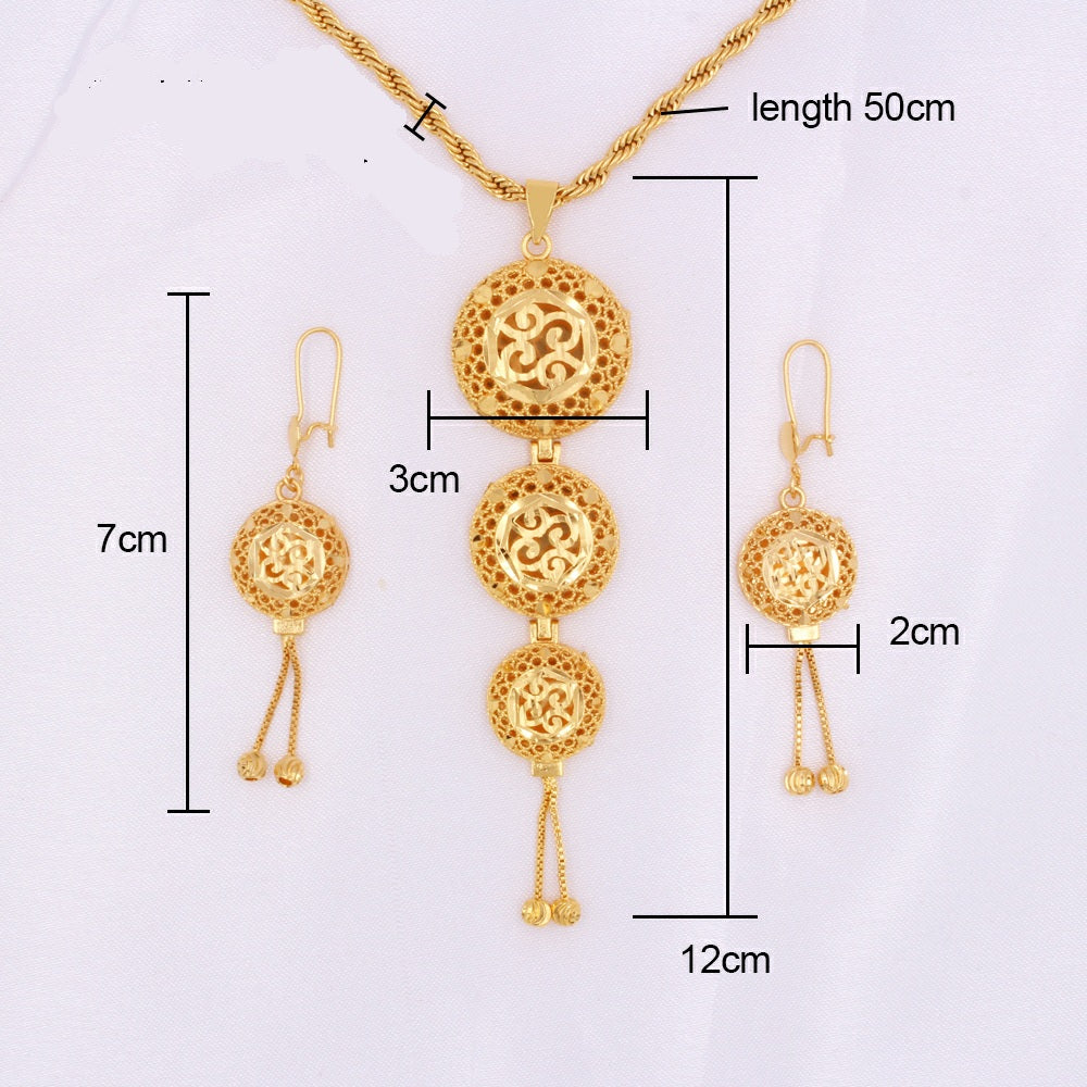 Gold Jewelry Set