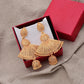 Gold earrings, Jhumkas Earrings
