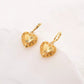 Gold Heart Jewelry Set