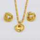 Gold Jewelry Set