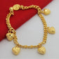 Charm Bracelet, Gold Bracelet