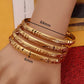 Wedding Gold Bangles, Indian Bridle Bangles