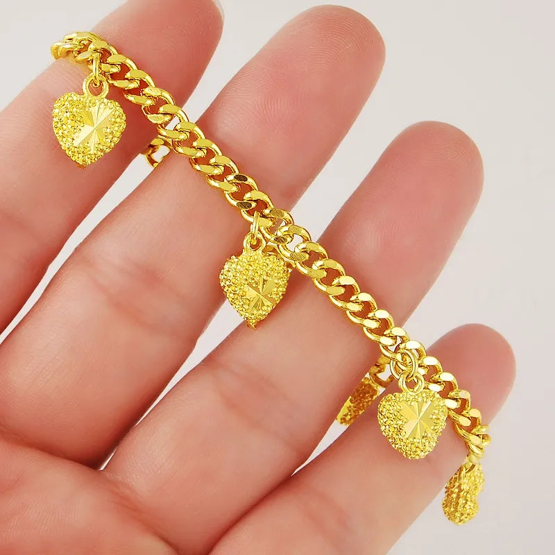 Charm Bracelet, Gold Bracelet