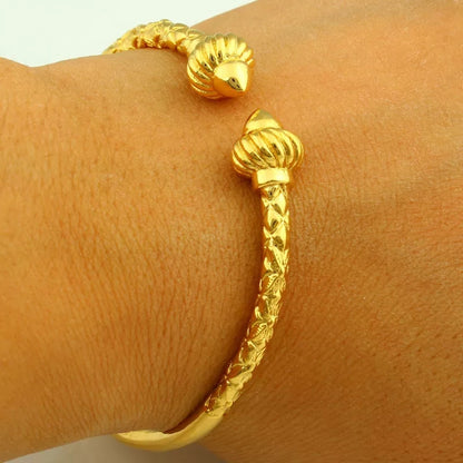 Gold Cuff Bangles, Cuff Bracelet, Adjustable Bracelet