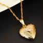 Locket Necklace, Heart Locket Necklace, Photo Locket Necklace