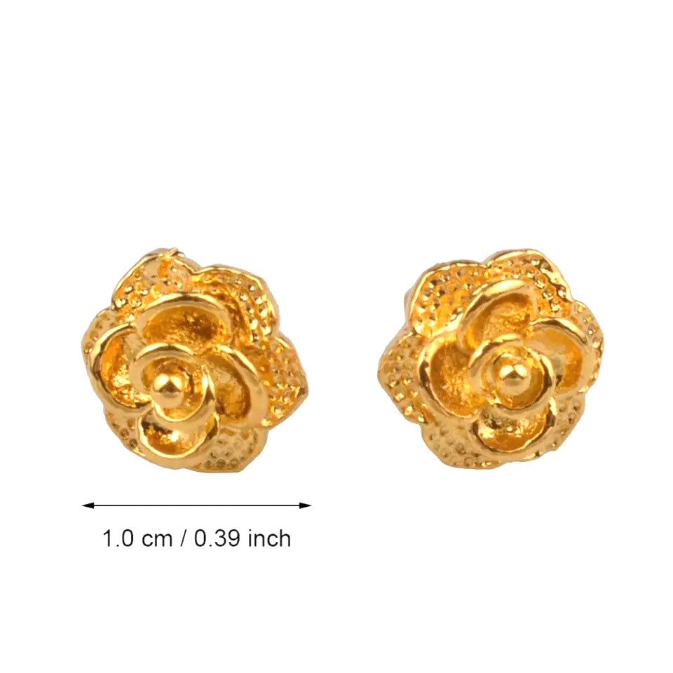 Flower Shape Small Stud earrings, Dainty Stud Earrings